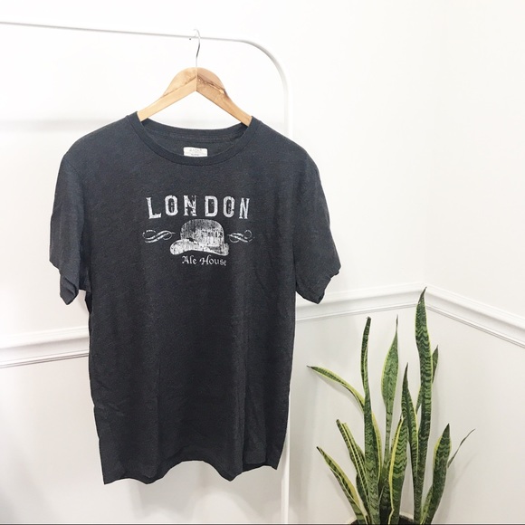 J Crew Mens Vintage Graphics London 